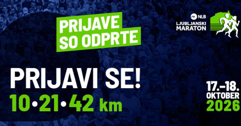 Prijave na NLB 30. Ljubljanski maraton so odprte, prvi rok za najcenejšo prijavo letošnjih udeležencev se izteče 30. novembra!